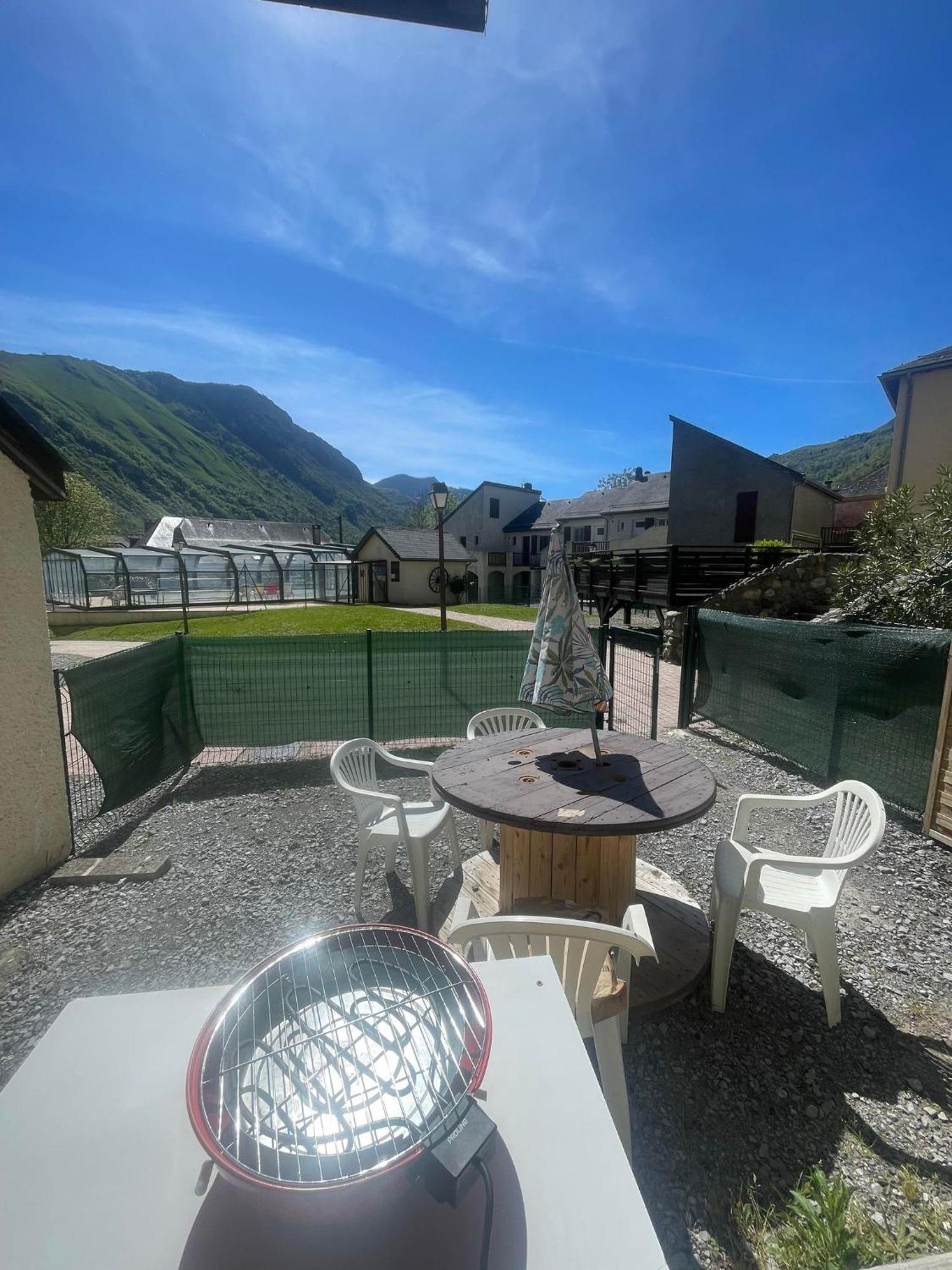 Appartement Avec Piscine En Vallee D'Ossau Bielle Eksteriør bilde